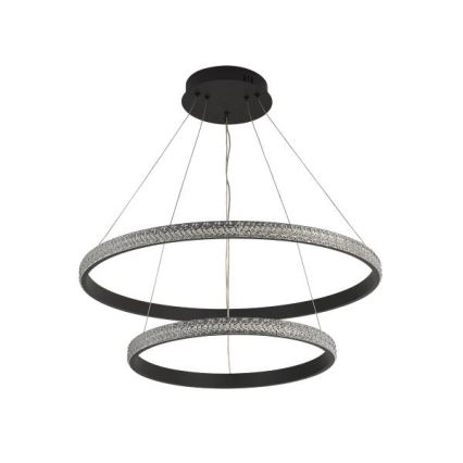 LED Stmívatelný lustr na lanku LED/65W/230V 3000-6500K + dálkové ovládání