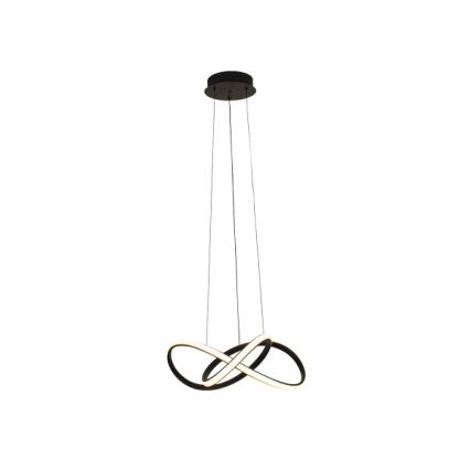 LED Stmívatelný lustr na lanku LED/65W/230V 3000-6500K pr. 49 cm + dálkové ovládání