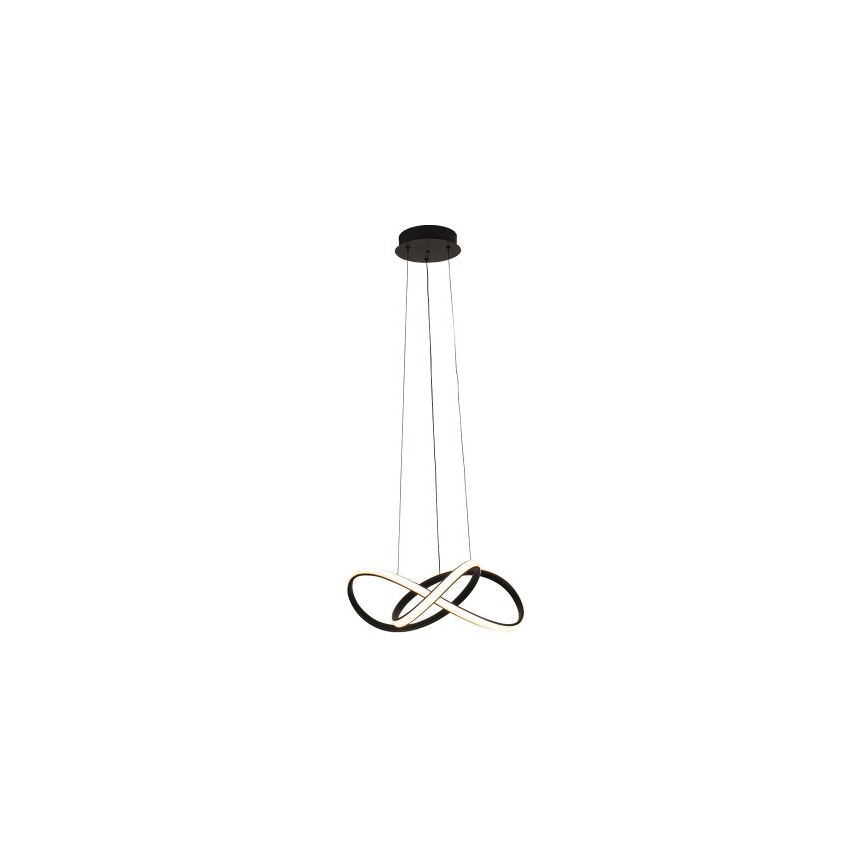LED Stmívatelný lustr na lanku LED/65W/230V 3000-6500K pr. 49 cm + dálkové ovládání