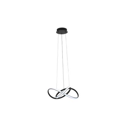 LED Stmívatelný lustr na lanku LED/65W/230V 3000-6500K pr. 49 cm + dálkové ovládání