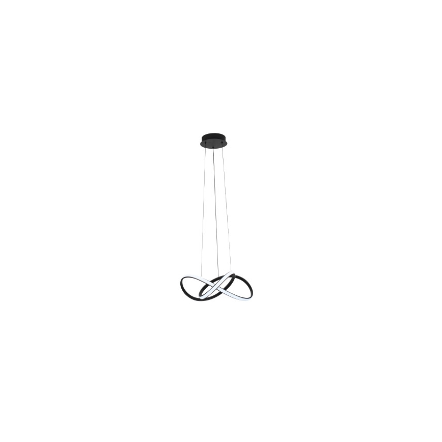 LED Stmívatelný lustr na lanku LED/65W/230V 3000-6500K pr. 49 cm + dálkové ovládání