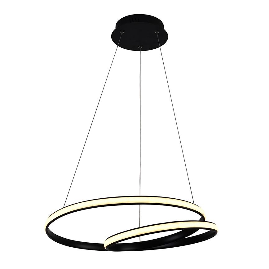 LED Stmívatelný lustr na lanku LED/65W/230V 3000-6500K + dálkové ovládání