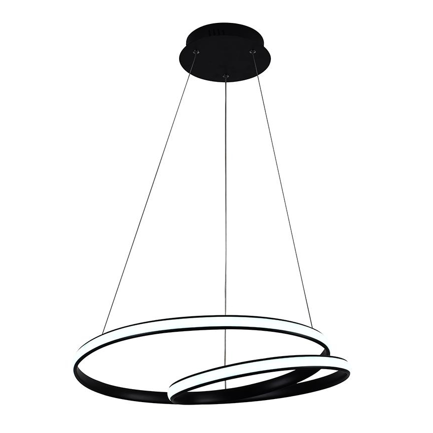 LED Stmívatelný lustr na lanku LED/65W/230V 3000-6500K + dálkové ovládání