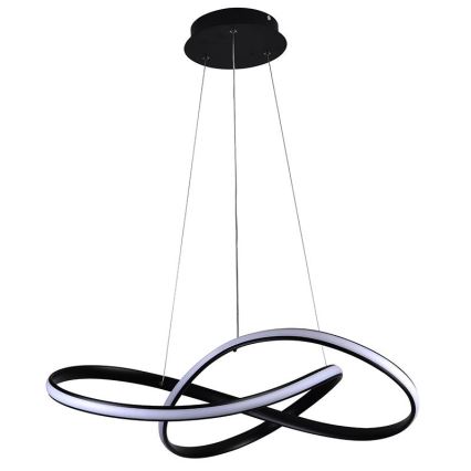 LED Stmívatelný lustr na lanku LED/70W/230V 3000-6500K pr. 55 cm + dálkové ovládání