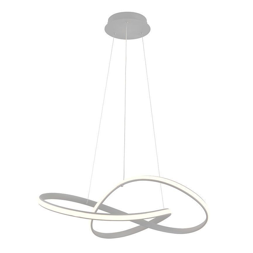 LED Stmívatelný lustr na lanku LED/70W/230V 3000-6500K pr. 55 cm + dálkové ovládání