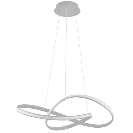 LED Stmívatelný lustr na lanku LED/70W/230V 3000-6500K pr. 55 cm + dálkové ovládání