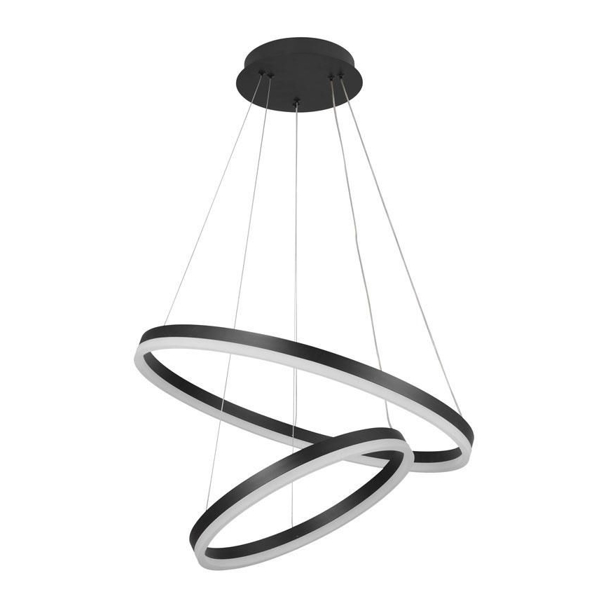 LED Stmívatelný lustr na lanku LED/70W/230V 3000-6500K pr. 60 cm + dálkové ovládání