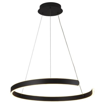 LED Stmívatelný lustr na lanku LED/70W/230V 3000-6500K pr. 60 cm + dálkové ovládání