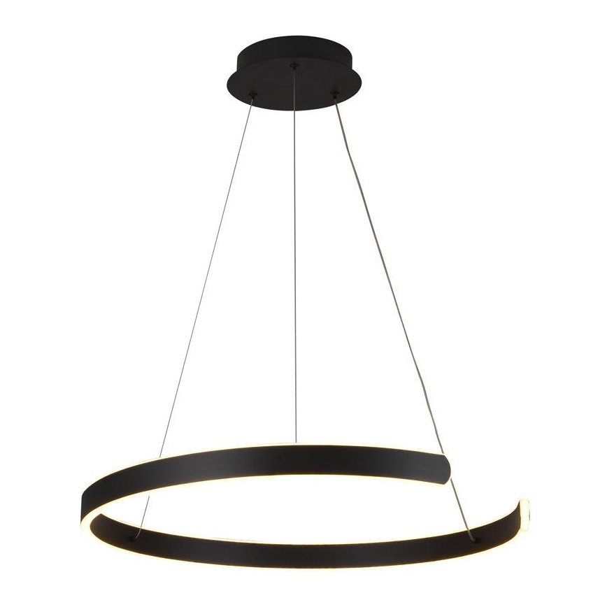 LED Stmívatelný lustr na lanku LED/70W/230V 3000-6500K pr. 60 cm + dálkové ovládání