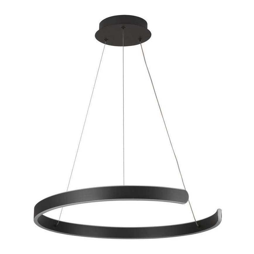 LED Stmívatelný lustr na lanku LED/70W/230V 3000-6500K pr. 60 cm + dálkové ovládání