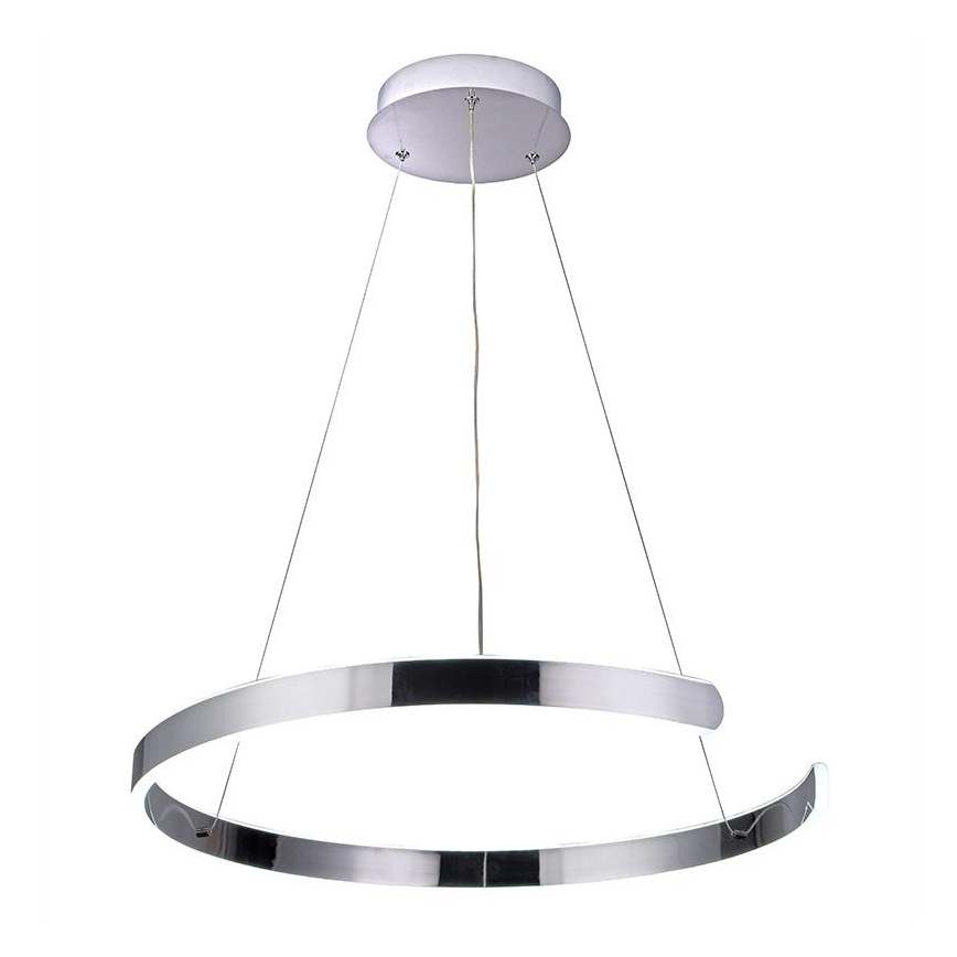LED Stmívatelný lustr na lanku LED/70W/230V 3000-6500K pr. 60 cm + dálkové ovládání