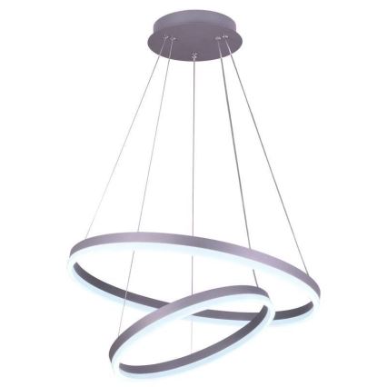 LED Stmívatelný lustr na lanku LED/70W/230V 3000-6500K pr. 60 cm + dálkové ovládání