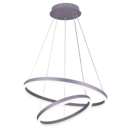 LED Stmívatelný lustr na lanku LED/70W/230V 3000-6500K pr. 60 cm + dálkové ovládání