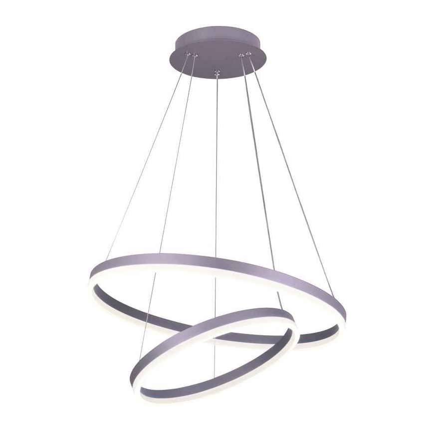 LED Stmívatelný lustr na lanku LED/70W/230V 3000-6500K pr. 60 cm + dálkové ovládání