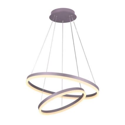 LED Stmívatelný lustr na lanku LED/70W/230V 3000-6500K pr. 60 cm + dálkové ovládání