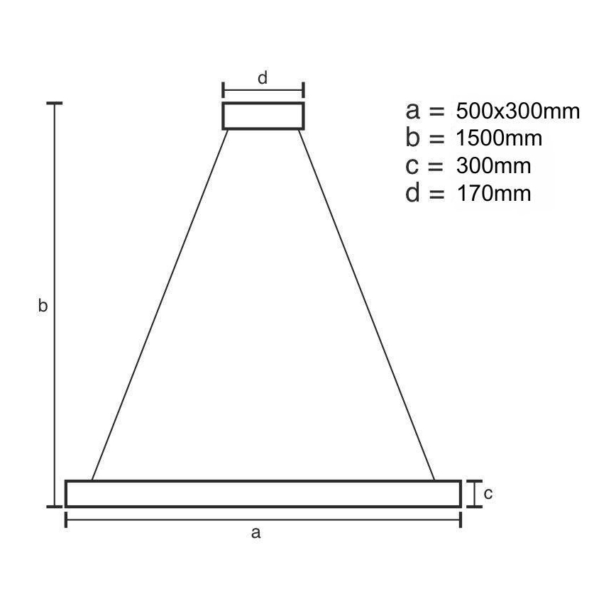 LED Stmívatelný křišťálový lustr na lanku LED/70W/230V 3000-6500K zlatá + dálkové ovládání
