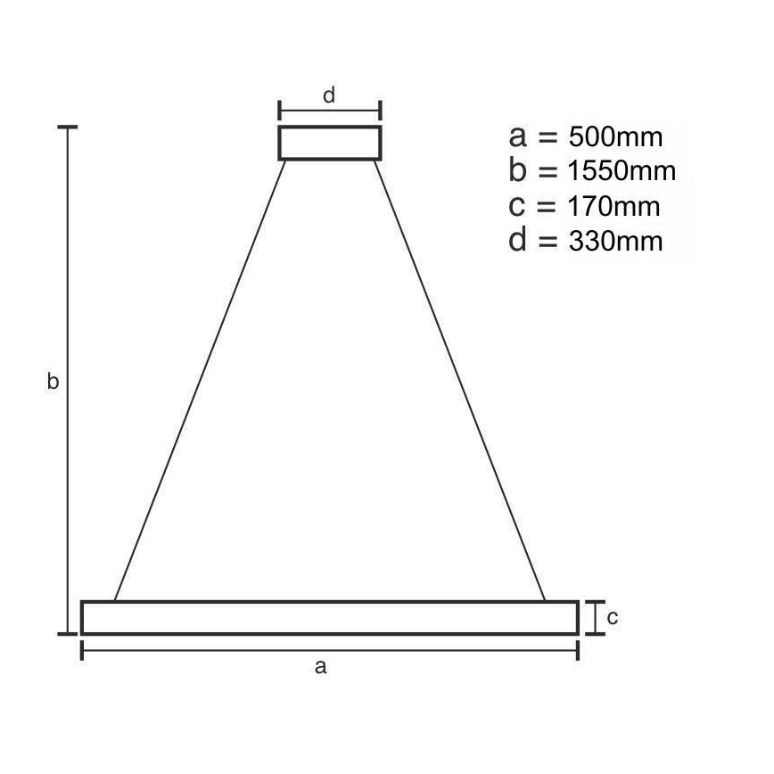 LED Stmívatelný křišťálový lustr na lanku LED/70W/230V 3000-6500K zlatá + dálkové ovládání