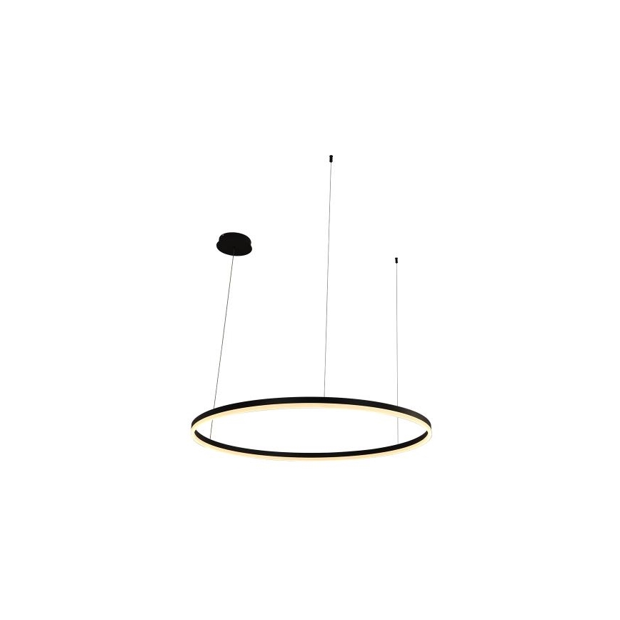 LED Stmívatelný lustr na lanku LED/72W/230V 3000-6500K + dálkové ovládání