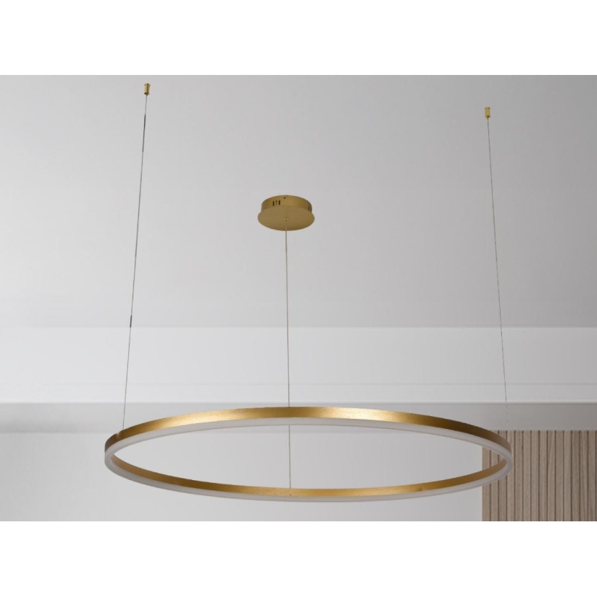 LED Stmívatelný lustr na lanku LED/72W/230V 3000-6500K + dálkové ovládání