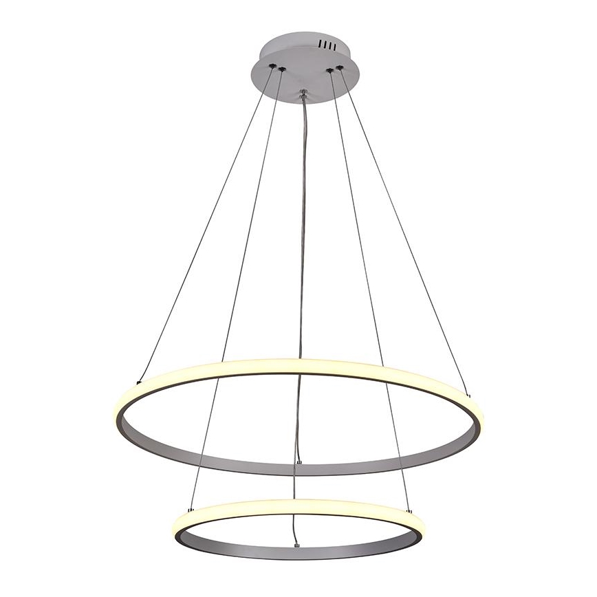 LED Stmívatelný lustr na lanku LED/75W/230V 3000-6500K pr. 60 cm + dálkové ovládání
