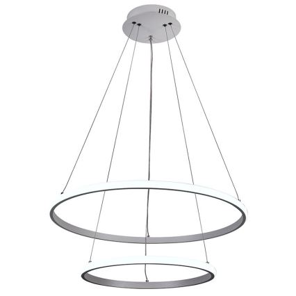 LED Stmívatelný lustr na lanku LED/75W/230V 3000-6500K pr. 60 cm + dálkové ovládání