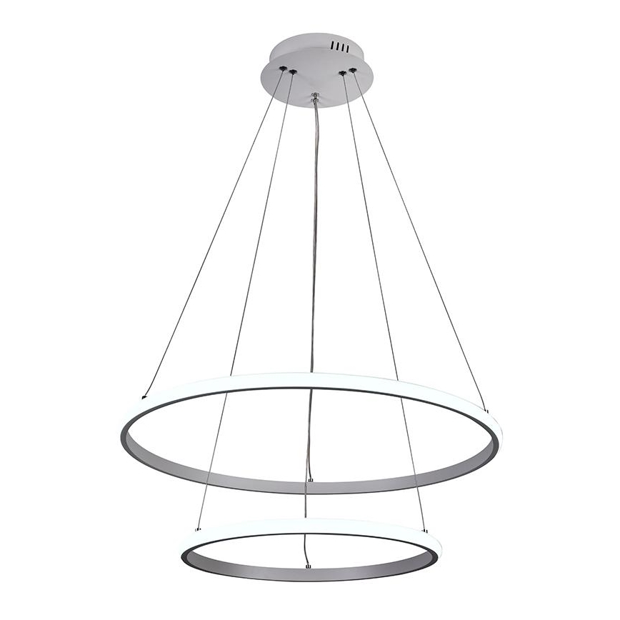 LED Stmívatelný lustr na lanku LED/75W/230V 3000-6500K pr. 60 cm + dálkové ovládání