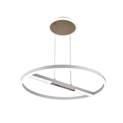 LED Stmívatelný lustr na lanku LED/75W/230V 3000-6500K + dálkové ovládání