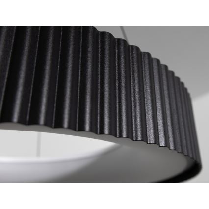 LED Stmívatelný lustr na lanku LED/75W/230V 3000-6500K pr. 49 cm + dálkové ovládání