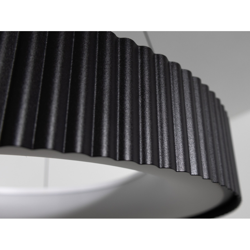 LED Stmívatelný lustr na lanku LED/75W/230V 3000-6500K pr. 49 cm + dálkové ovládání