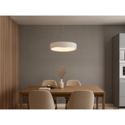 LED Stmívatelný lustr na lanku LED/75W/230V 3000-6500K pr. 49 cm + dálkové ovládání