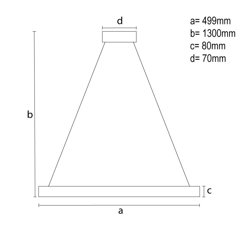 LED Stmívatelný křišťálový lustr na lanku LED/80W/230V 3000-6500K černá + dálkové ovládání