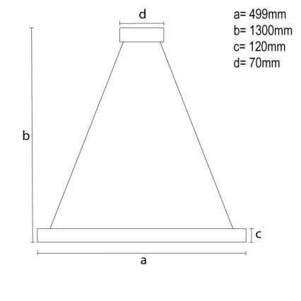 LED Stmívatelný křišťálový lustr na lanku LED/80W/230V 3000-6500K černá + dálkové ovládání