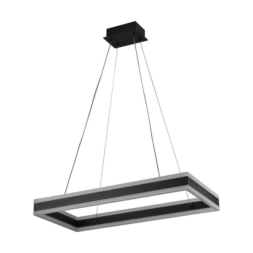 LED Stmívatelný lustr na lanku LED/80W/230V 3000-6500K + dálkové ovládání
