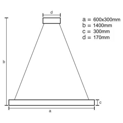 LED Stmívatelný křišťálový lustr na lanku LED/80W/230V 3000-6500K zlatá + dálkové ovládání