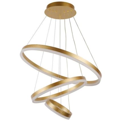 LED Stmívatelný lustr na lanku LED/85W/230V 3000-6500K pr. 60 cm + dálkové ovládání
