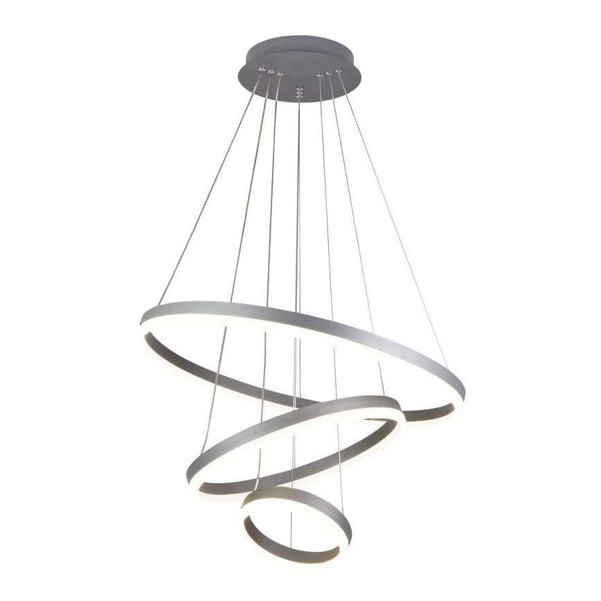 LED Stmívatelný lustr na lanku LED/85W/230V 3000-6500K + dálkové ovládání