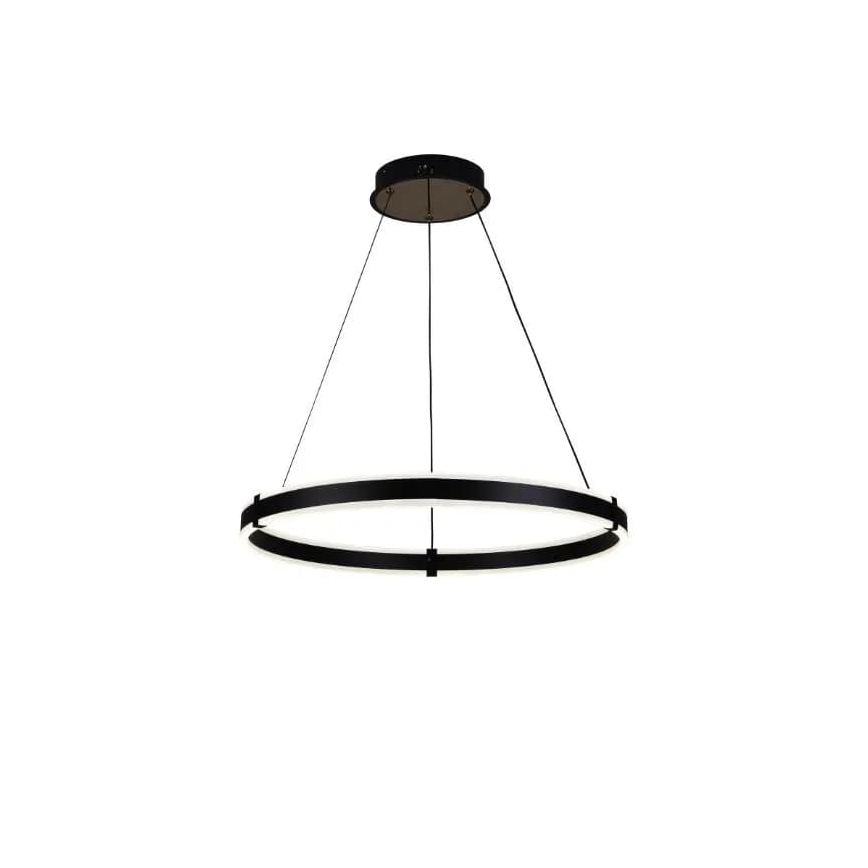LED Stmívatelný lustr na lanku LED/85W/230V 3000-6500K pr. 60 cm + dálkové ovládání