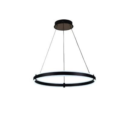 LED Stmívatelný lustr na lanku LED/85W/230V 3000-6500K pr. 60 cm + dálkové ovládání