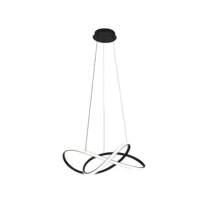 LED Stmívatelný lustr na lanku LED/85W/230V 3000-6500K pr. 60 cm + dálkové ovládání