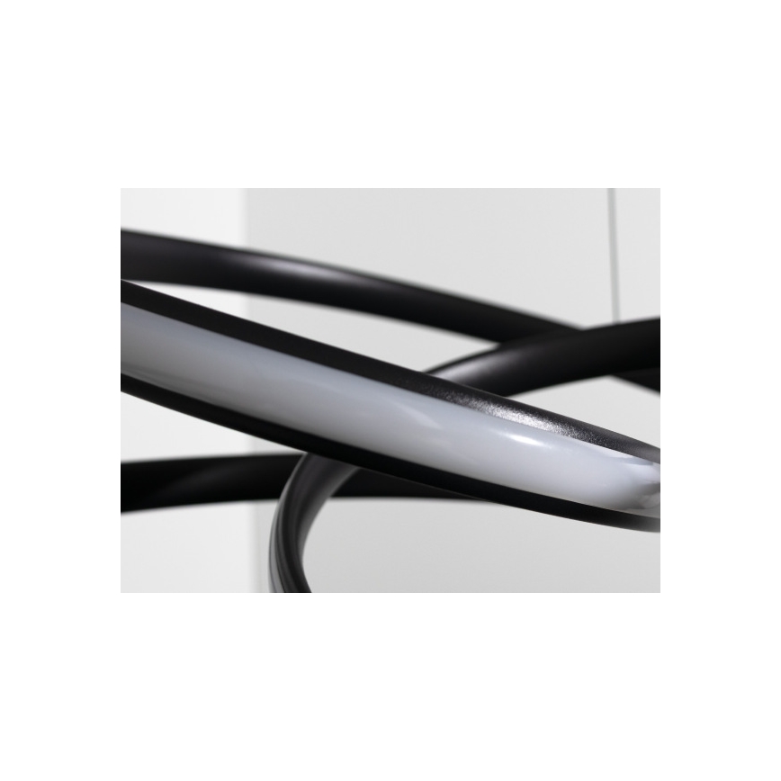 LED Stmívatelný lustr na lanku LED/85W/230V 3000-6500K pr. 49 cm + dálkové ovládání