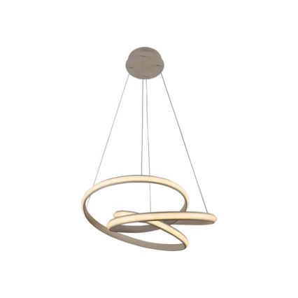 LED Stmívatelný lustr na lanku LED/85W/230V 3000-6500K pr. 49 cm + dálkové ovládání