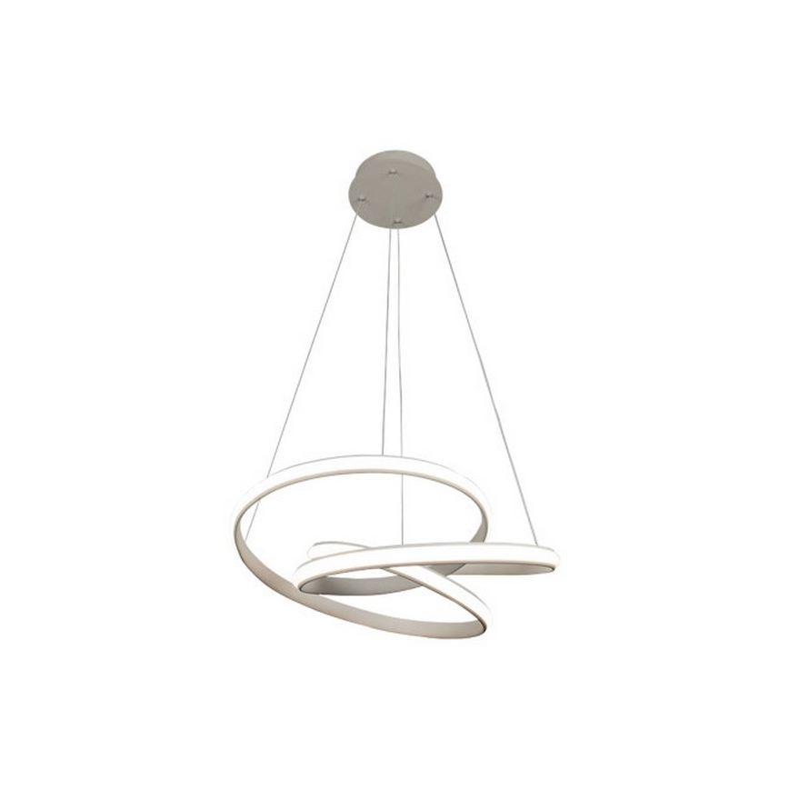 LED Stmívatelný lustr na lanku LED/85W/230V 3000-6500K pr. 49 cm + dálkové ovládání