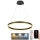 LED Stmívatelný lustr na lanku LED/85W/230V 3000-6500K pr. 60 cm + dálkové ovládání