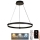 LED Stmívatelný lustr na lanku LED/85W/230V 3000-6500K pr. 60 cm + dálkové ovládání