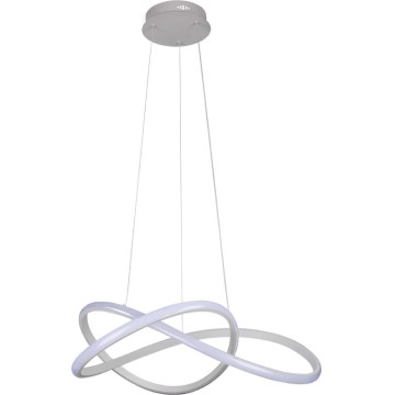 LED Stmívatelný lustr na lanku LED/85W/230V 3000-6500K pr. 60 cm + dálkové ovládání