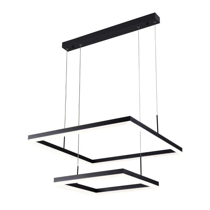 LED Stmívatelný lustr na lanku LED/90W/230V 3000-6500K + dálkové ovládání