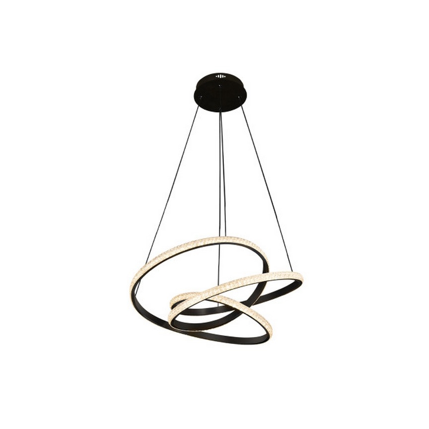 LED Stmívatelný lustr na lanku LED/90W/230V 3000-6500K pr. 47 cm + dálkové ovládání