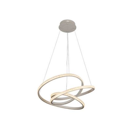 LED Stmívatelný lustr na lanku LED/90W/230V 3000-6500K pr. 47 cm + dálkové ovládání