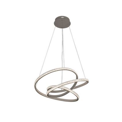 LED Stmívatelný lustr na lanku LED/90W/230V 3000-6500K pr. 47 cm + dálkové ovládání