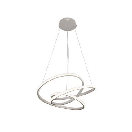 LED Stmívatelný lustr na lanku LED/90W/230V 3000-6500K pr. 47 cm + dálkové ovládání